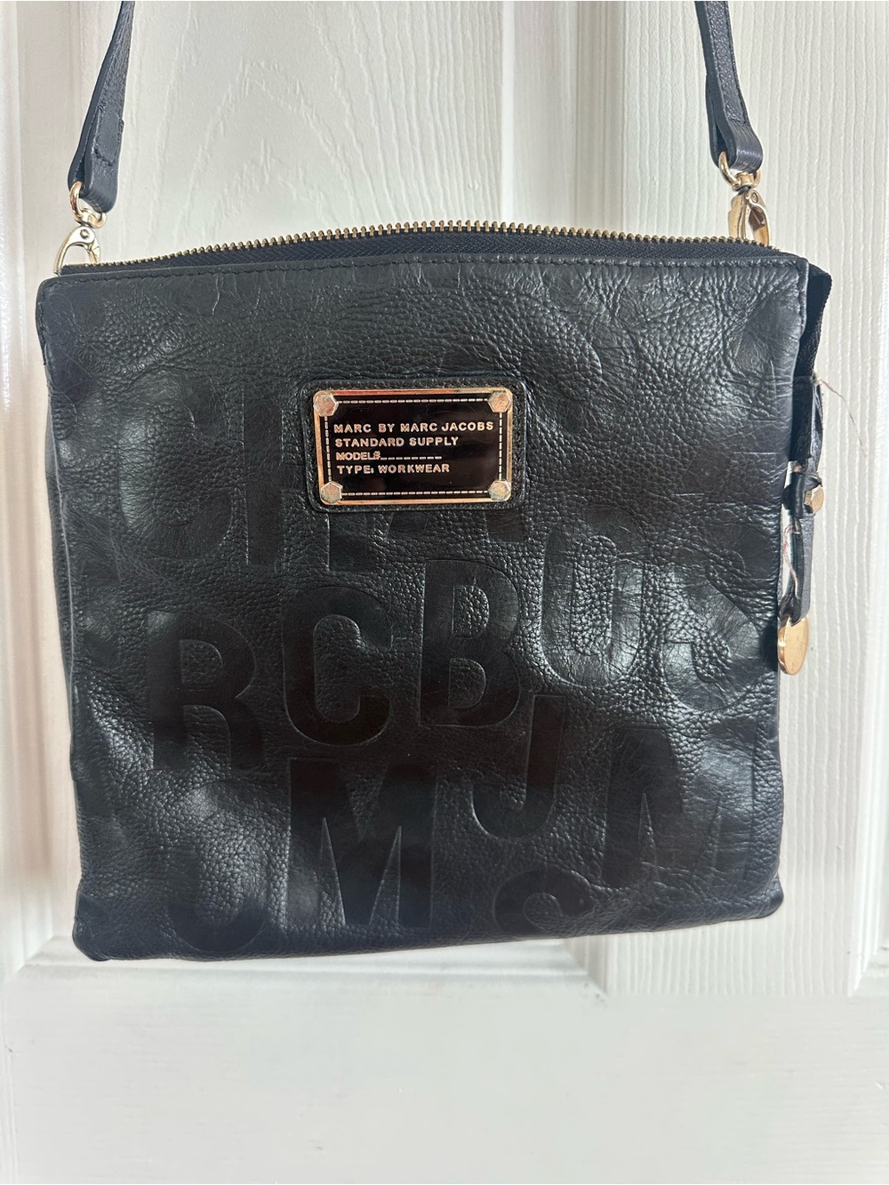 ✨ Authentic Marc by Marc Jacobs Vintage Black Leather Crossbody Bag ✨